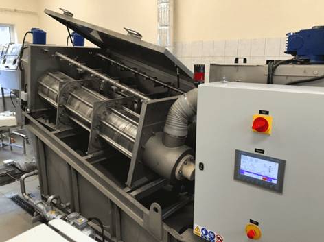 Prasy do odwadniania osadów